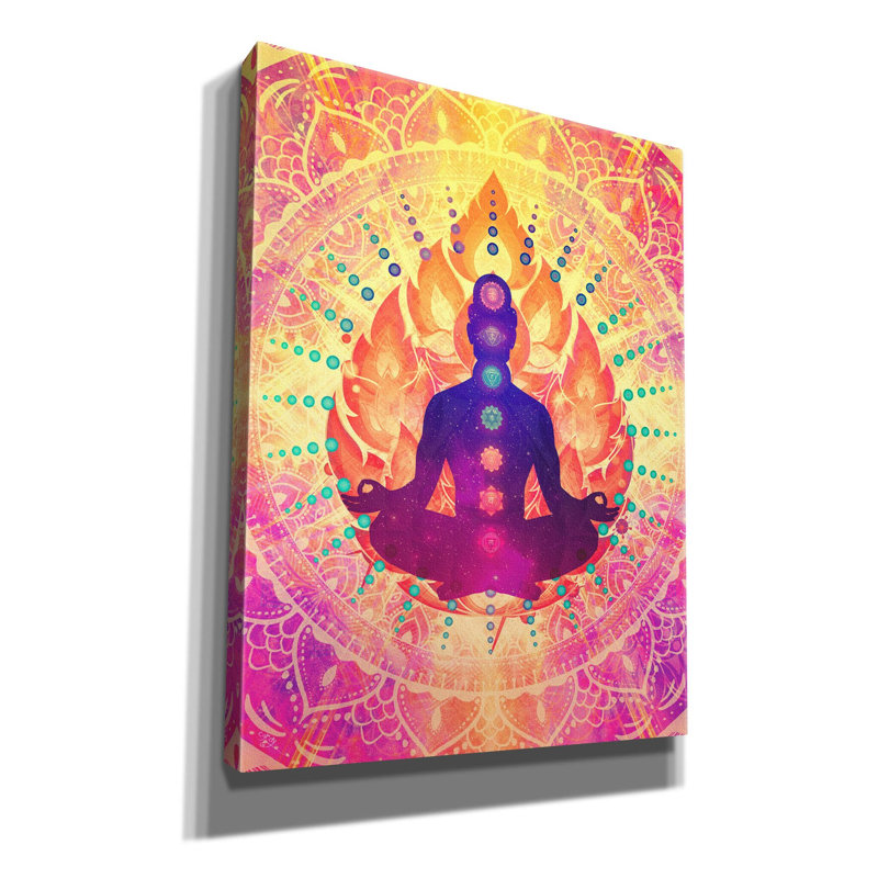 «Sunrise Meditation» par Cameron Gray, H 34 po x l 26 po x P 1,5 po