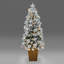 Lighted Artificial Christmas Tree-1930667522
