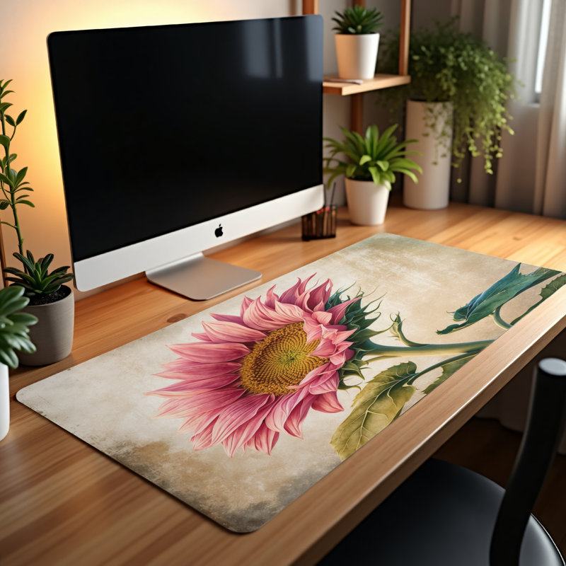 Polyester Desk Pad, 31.5x15.5