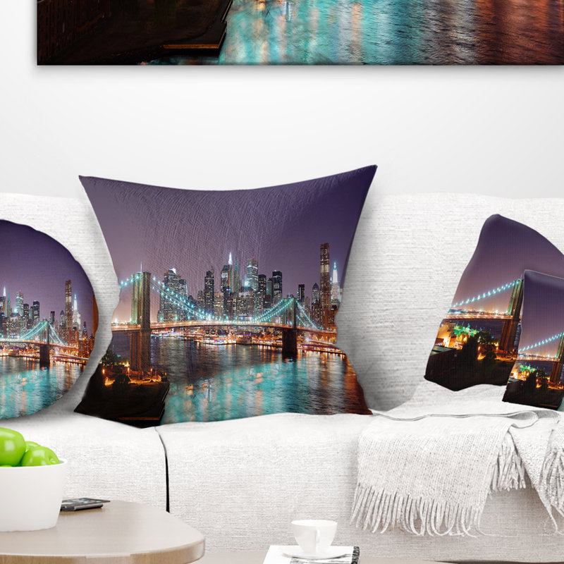 Coussin Landscape Landscape, 16 po x 1 po, Coussin décoratif