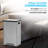 Soft-Close, Smudge Resistant Trash Can With Foot Pedal And Built In Filter- Stainless Steel, Sleek Finish