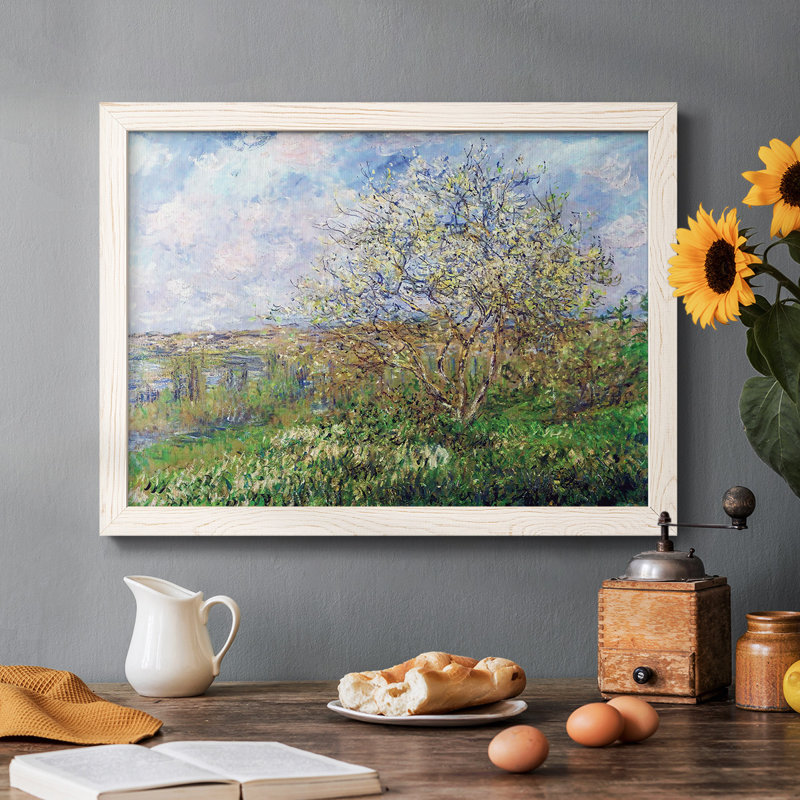 Springtime, 1880, reproduction d'art sur toile, Blanc, H 14 po x l 20 po x P 1,5 po
