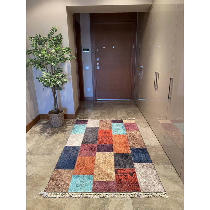 Tapis Toscana avec envers antidérapant, Rectangle 3 pi 11 po x 6 pi 7 po