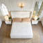 Lit plateforme tapissier à oreilles Minimalist Rustic No Noise-2000292657