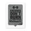 «Excuses Don't Burn Calories Workout Inspirational Motivation», art mural sur toile-55900624