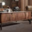 Table en noyer noir
