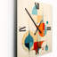 Peltz - Horloge murale romantique Mid-Century-1033485938
