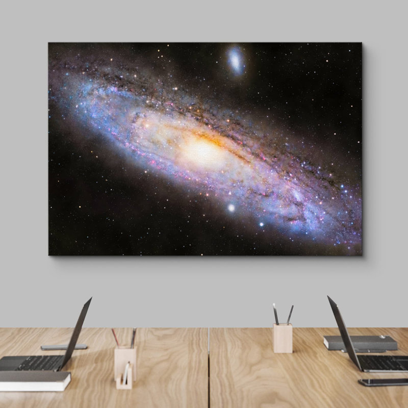 " Bright Spiral Nebula Galaxy " on, H 16 po x l 24 po