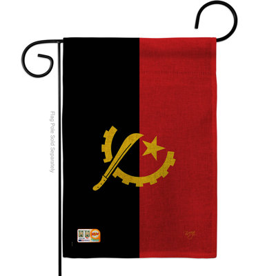 Double Sided 18.5 in. H x 13 in. W Polyester Garden flag