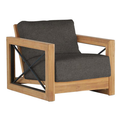 Malta Teak Patio Chair with Cushions