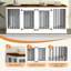 Meuble de rangement pour chien 70,9 po