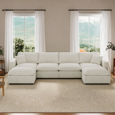 Upholstered Sofa Cloud Sofa Modular Sectional Sofa For Living Room Office Apartment