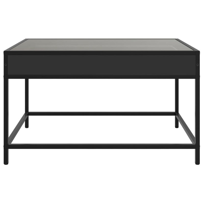 Daavid Coffee Table, 41cm H x 70cm L x 50cm W, Black