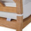 Haley Teak Patio Chair with Cushions-38580634-38580697-70064486