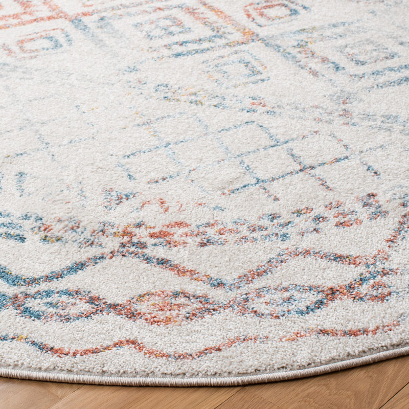 Dempsey Performance Southwestern Rug, Round 3'