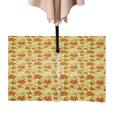 Maple Leaves Water Repellent Tablecloth