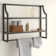 Eiffe 2 Piece Accent Shelf with Towel Bar