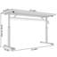 Bureau d'étude réglable pour enfants et adultes - Bureau multifonctionnel réglable en hauteur pour la maison / le bureau avec un design compact-1791380311-1791380314