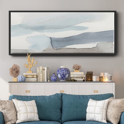 Coastal Tones II- Framed Canvas