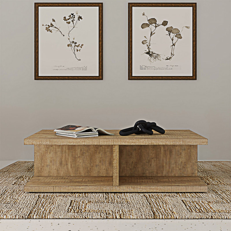 Table basse rectangulaire