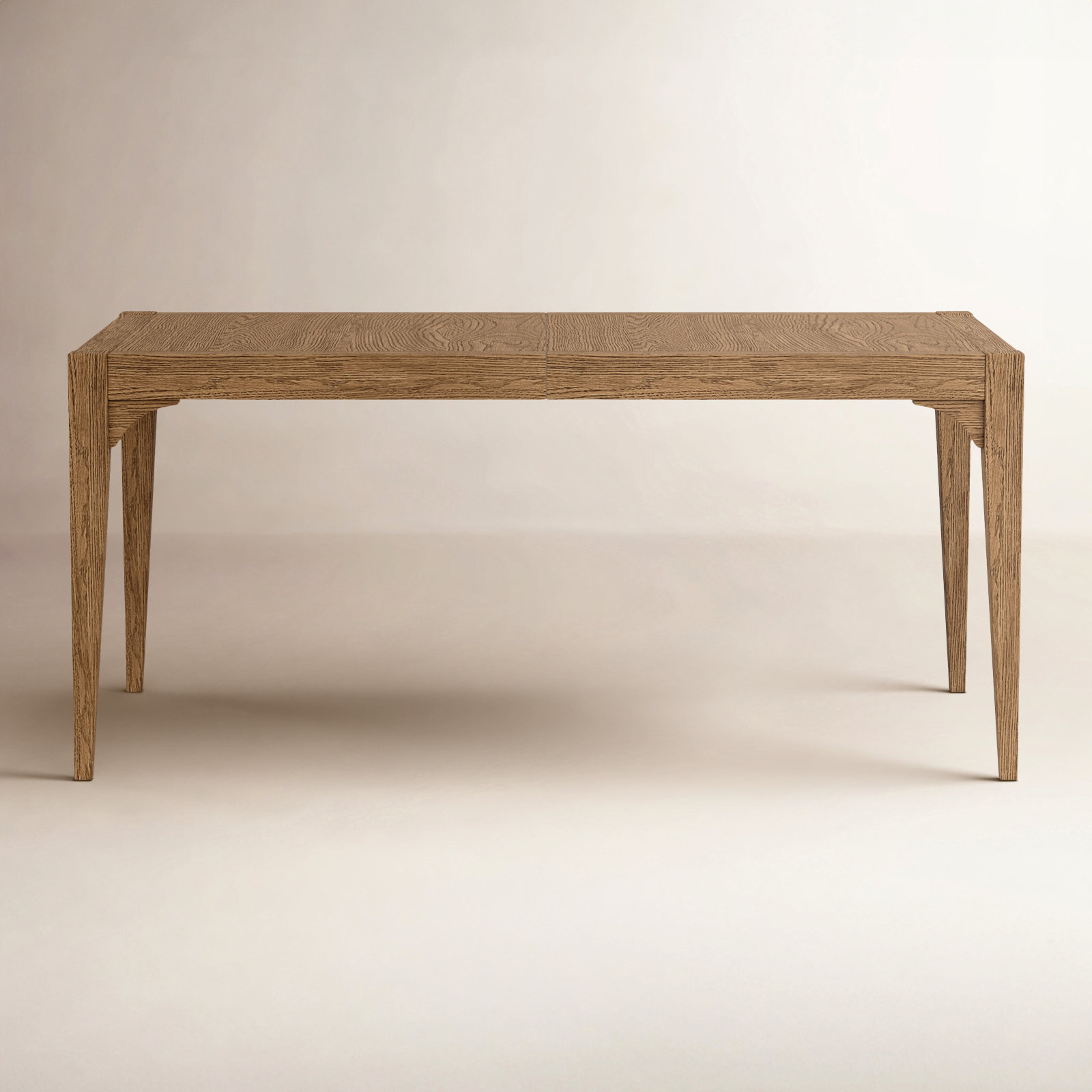 Adley 66" Extendable Oak Dining Table