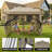 10 Ft. W x 10 Ft. D Metal Patio Gazebo for Backyard with Wheeled Storage Bag Khaki-108926344