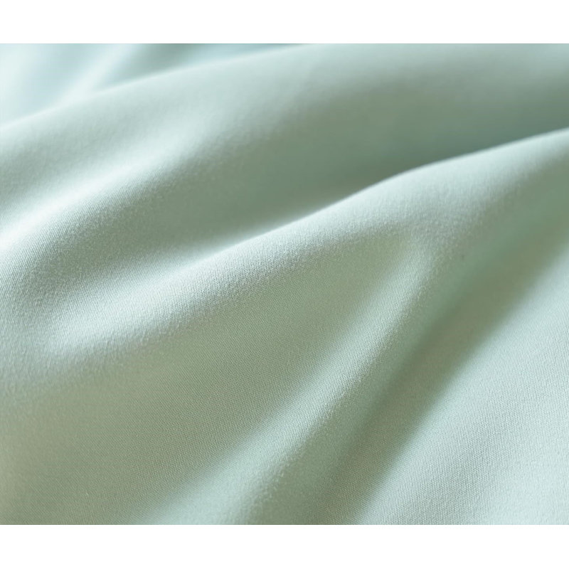 The Set Ruffle Comforter with 1 Pillowcase Soft Twin Size, Sage Green, Twin Comforter + 2 Pillowcases