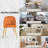 Modern Velvet Armless Side Dining Chairs-577782349