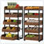 Support de rangement coulissant à 5 niveaux pour le garde-manger