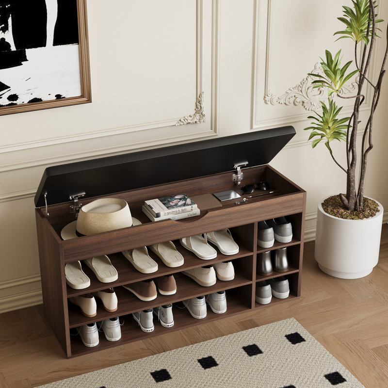 12 Pair Shoe Storage Bench