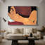 «Reclining Nude», 1917 - Amedeo Modigliani, toile tendue avec châssis-132874345-132874342