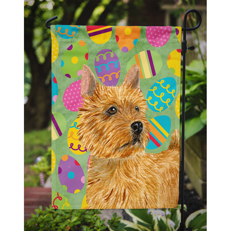 Drapeau de jardin Atara, Norwich Terrier