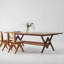 Table de salle à manger haut de gamme en bois massif-2095631100