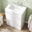 500mm Single Bathroom Vanity with Undermount Ceramic Basin