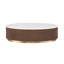 Table d'appoint moderne avec dessus en marbre 1PC-725078136