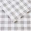Ensemble de 4 très grand drap, flanelle 100% coton, imprimé à chevrons, drap confortable et plat, 2 taies d'oreiller ajustées, doux, lavable à la machine