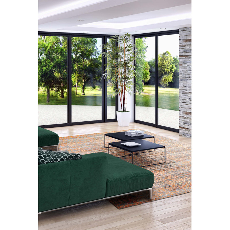 Tapis gris en cuivre Legacy 8 pi 8 po x 11 pi 11 po