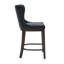 Tabouret de bar rembourré en cuir Blair-113051010-113051012-128617372