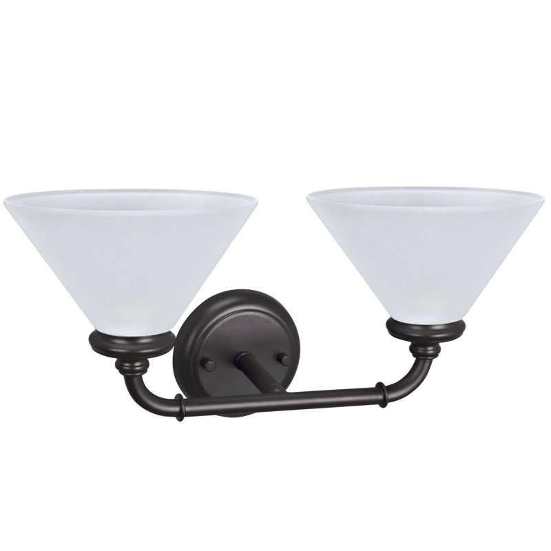 Éclairage pour meuble-lavabo 2 lumières Althoff