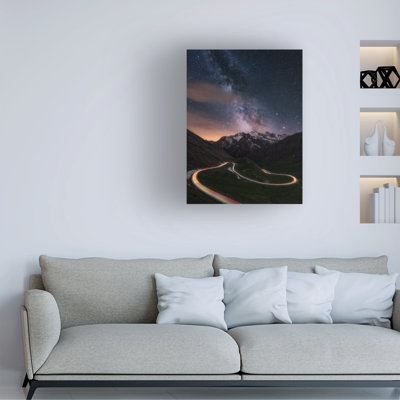 Art sur toile «Route vers les étoiles»