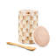 Mocha Check Farmhouse Canister