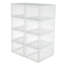 Boîte de rangement magnétique pour chaussures empilable-55452424
