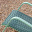 Chaise berçante de patio Bissett
