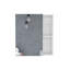Pharmacie avec miroir, cinq tablettes internes-93836504