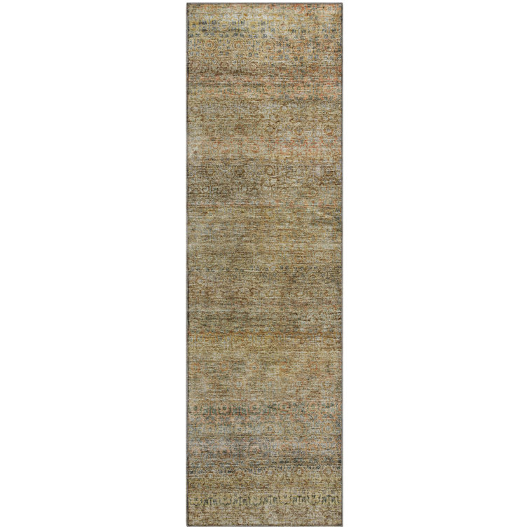 Premium Machine Washable Lyndhurst AMF1174 Stripes Rug