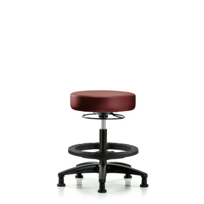 Holdina Adjustable Height Ergonomic Lab Stool with Footrest