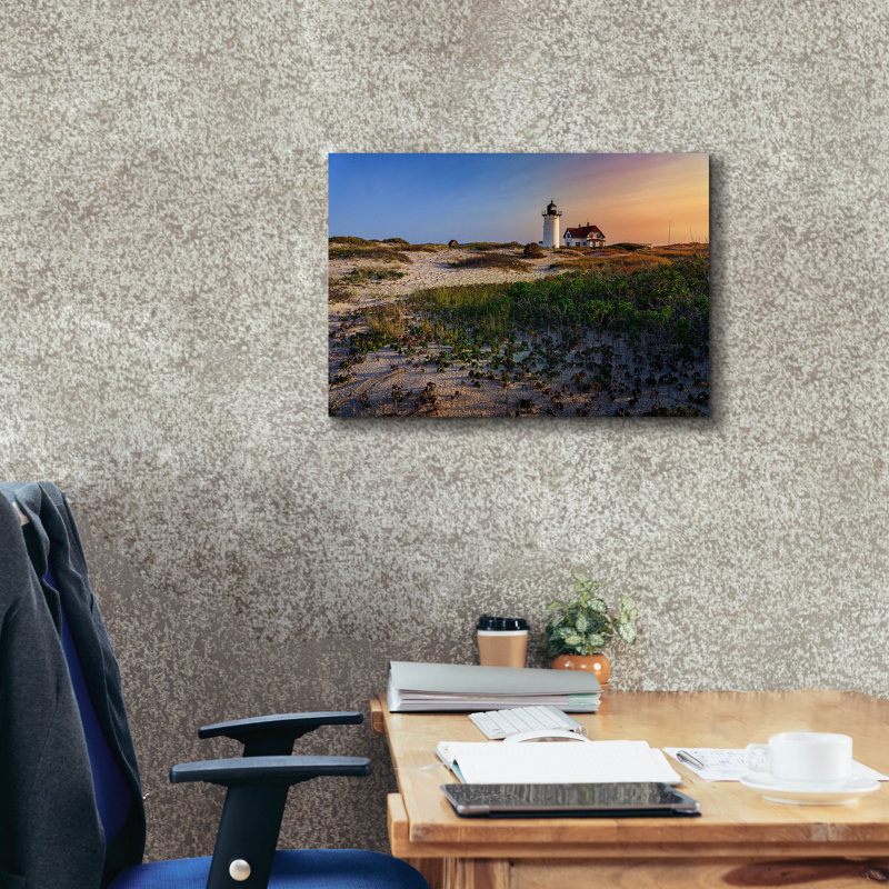 "Epic Graffiti" Sunset at Race Point "par Rick Berk, art mural sur toile