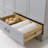Emlyn 60.50" Double Bathroom Vanity with 2 Cabinets, 2 Drawers, and Cultured Marble Vanity Top-747907735