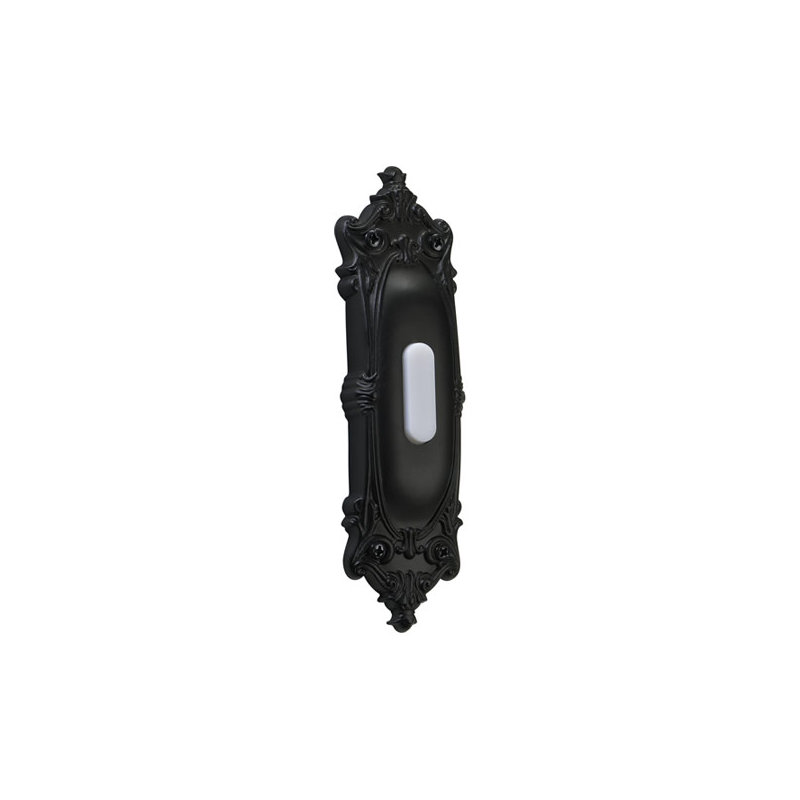 Bouton poussoir ovale dans l’ancien monde