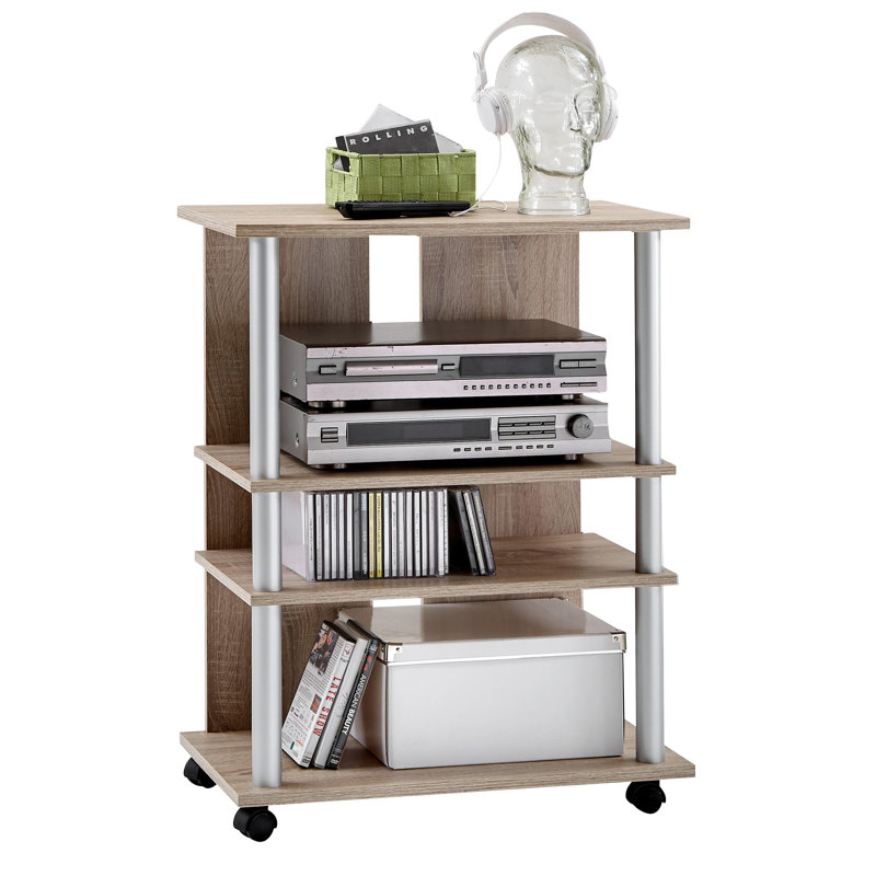 Unfinished TV Stand for TVs up to 28", Oak